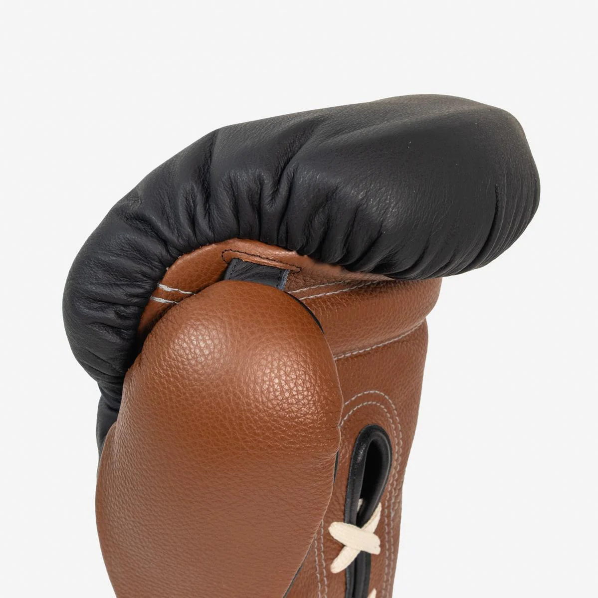 Luvas de Boxe Di Nardo com Atacadores 18 Oz Preto-castanho  - Image 7