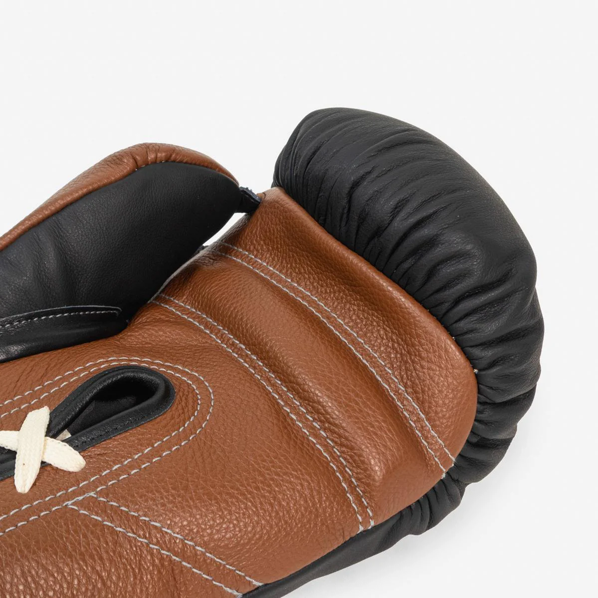 Luvas de Boxe Di Nardo com Atacadores 18 Oz Preto-castanho  - Image 9