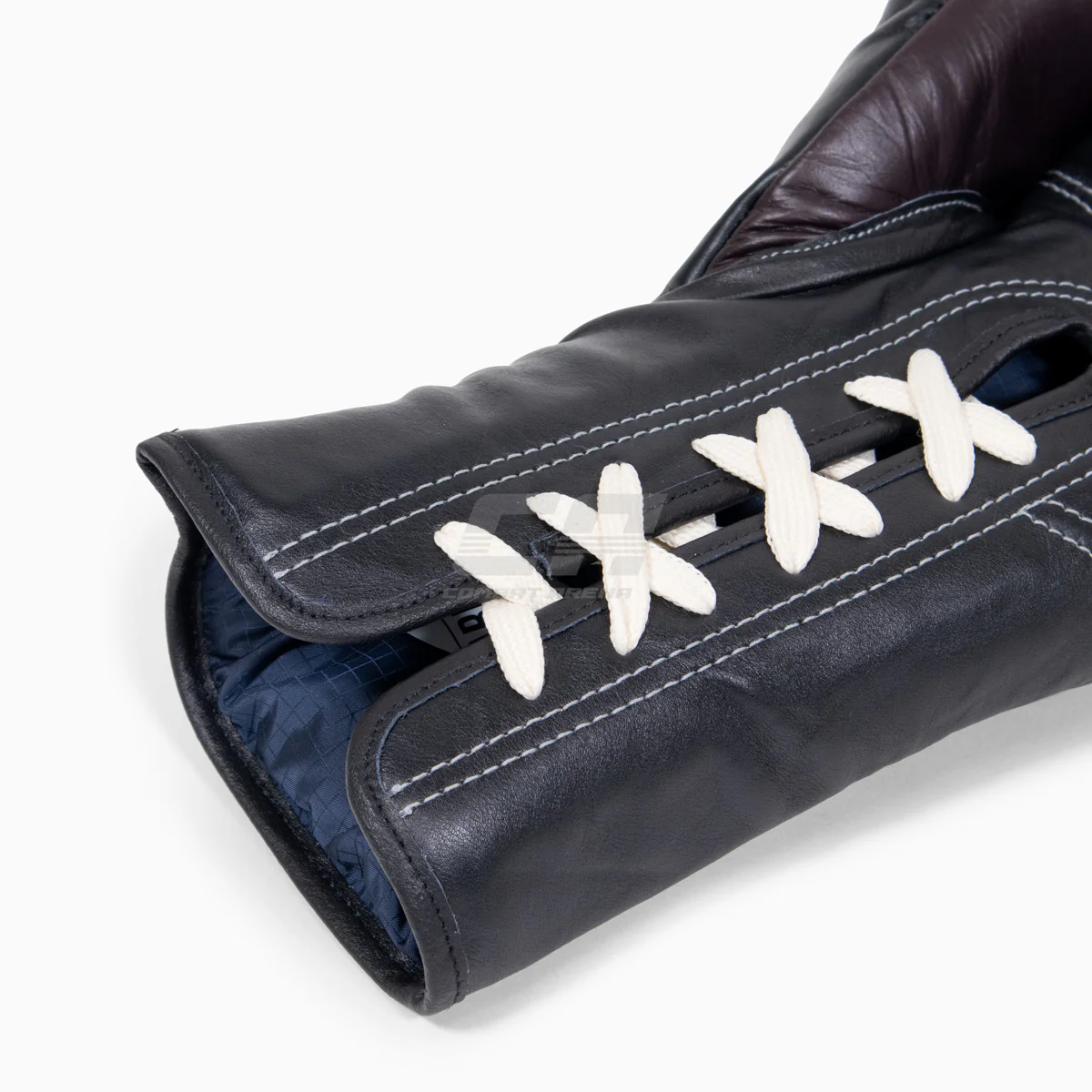 Luvas de Boxe Di Nardo com atacadores Borgonha-Preto 14 oz  - Image 9