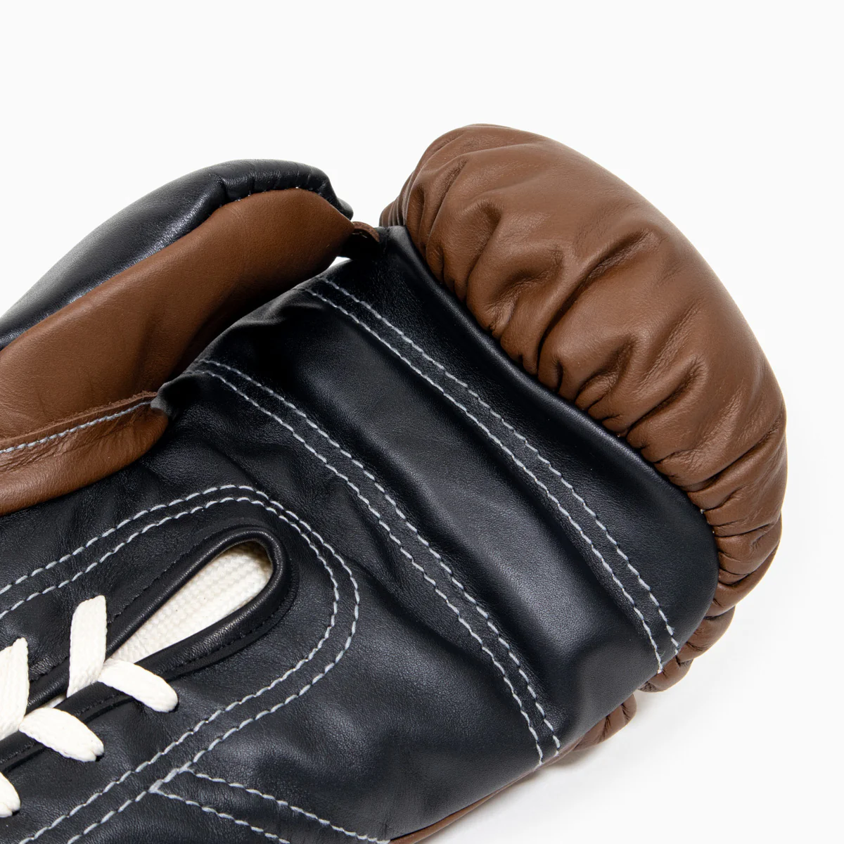 Luvas de Boxe Di Nardo com atacadores Castanho Preto 10 Oz  - Image 8