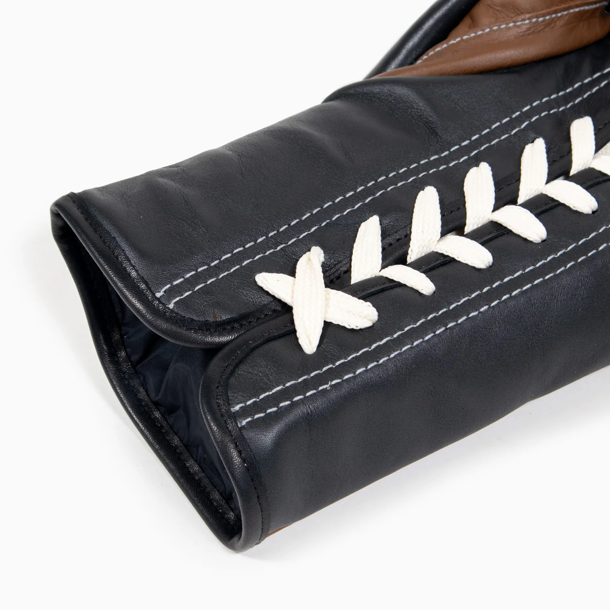 Luvas de Boxe Di Nardo com atacadores Castanho Preto 10 Oz  - Image 9
