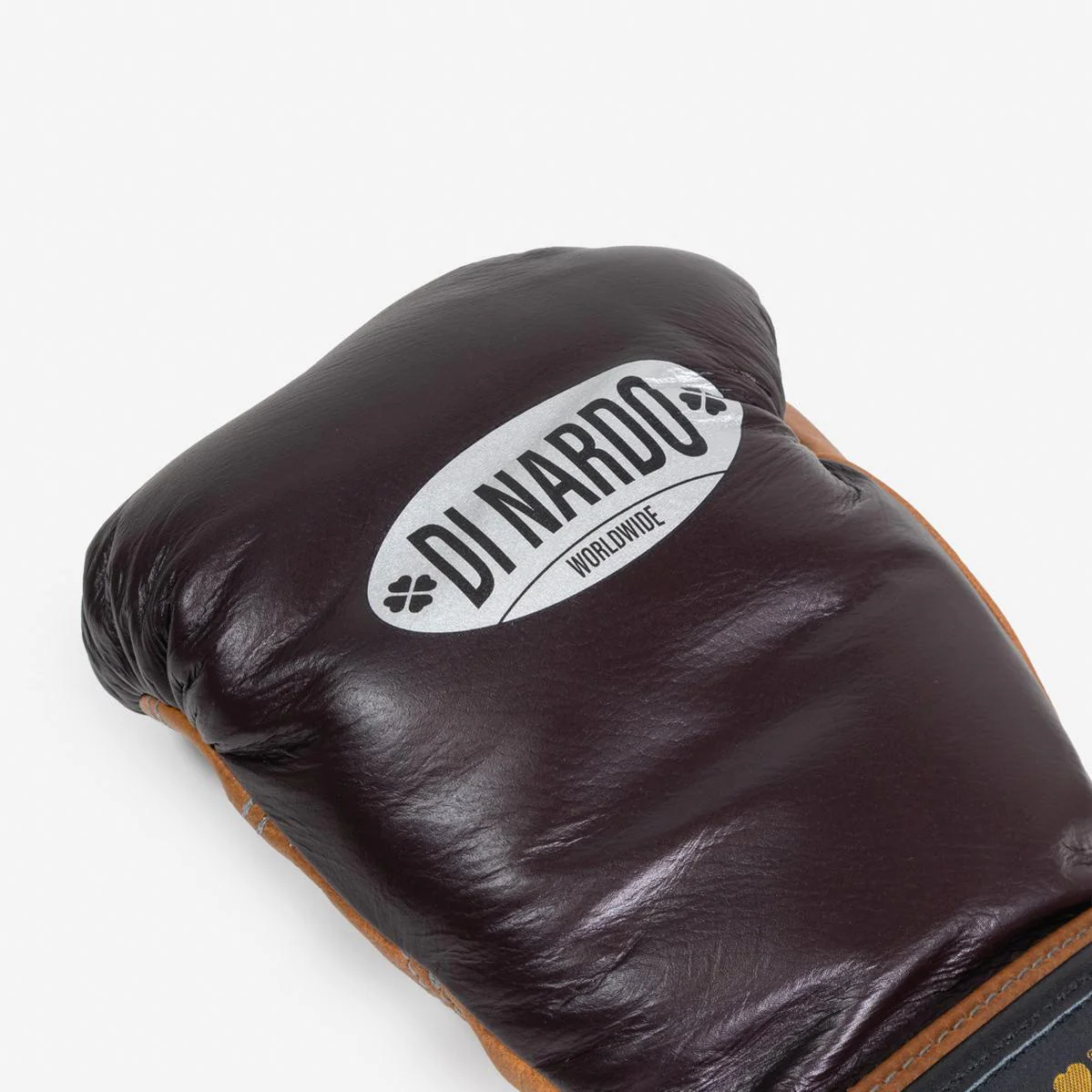 Luvas de Boxe Di Nardo com Velcro 12 Oz Borgonha-conhaque-vintage - Image 10
