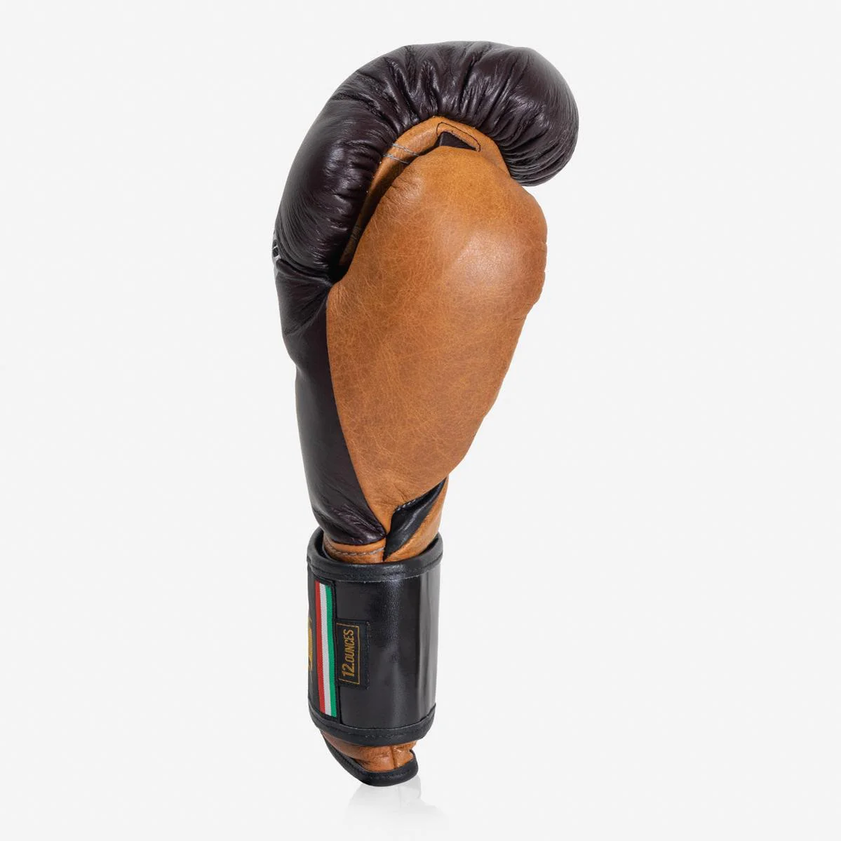 Luvas de Boxe Di Nardo com Velcro 12 Oz Borgonha-conhaque-vintage - Image 3