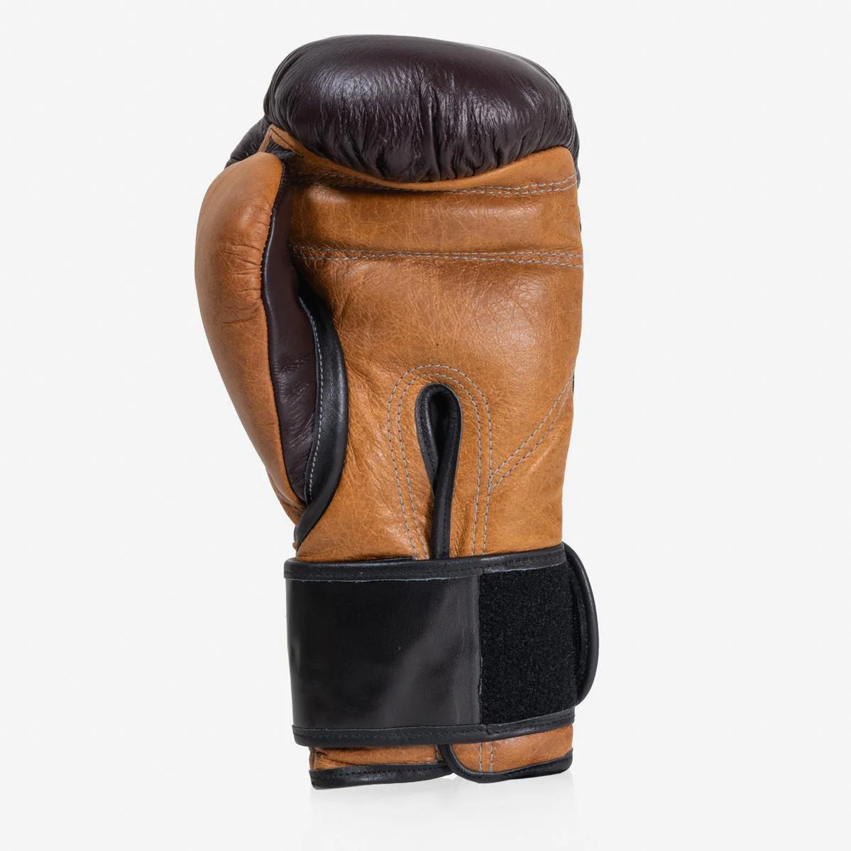 Luvas de Boxe Di Nardo com Velcro 12 Oz Borgonha-conhaque-vintage - Image 5