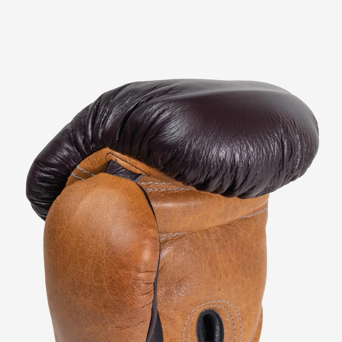 Luvas de Boxe Di Nardo com Velcro 12 Oz Borgonha-conhaque-vintage - Image 7