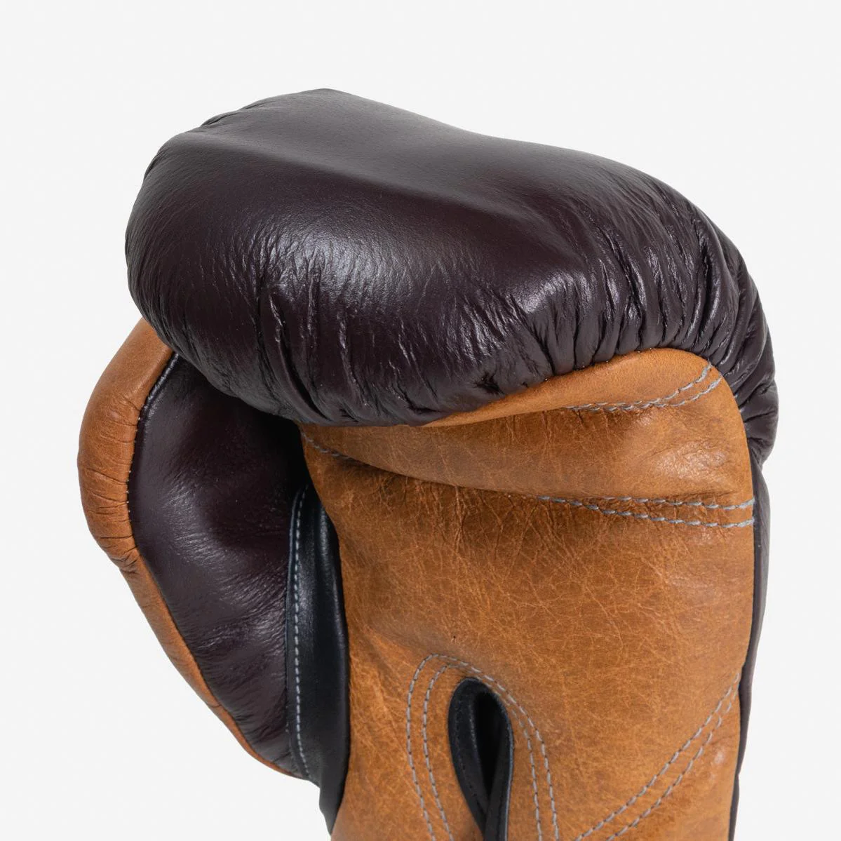 Luvas de Boxe Di Nardo com Velcro 12 Oz Borgonha-conhaque-vintage - Image 8