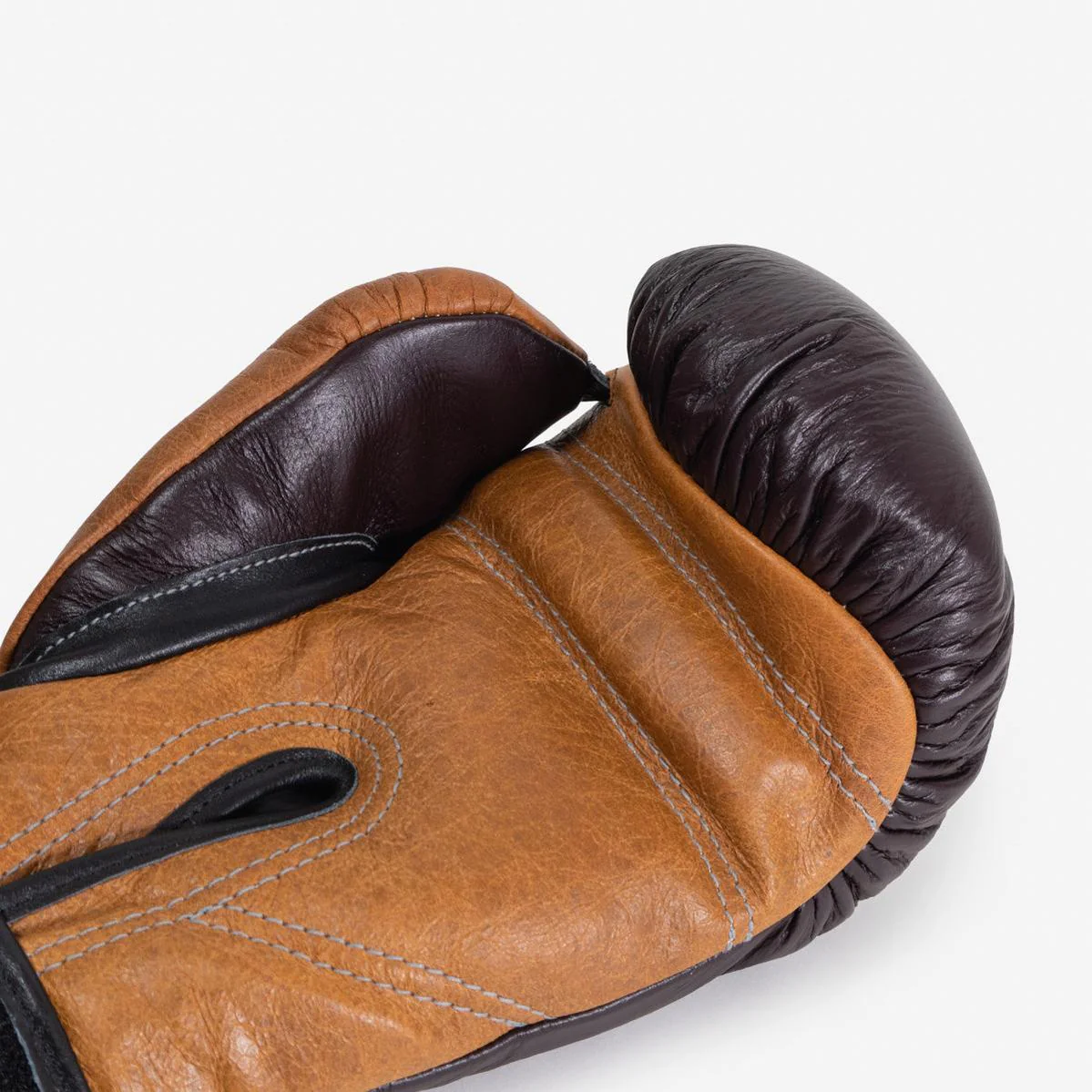 Luvas de Boxe Di Nardo com Velcro 12 Oz Borgonha-conhaque-vintage - Image 9
