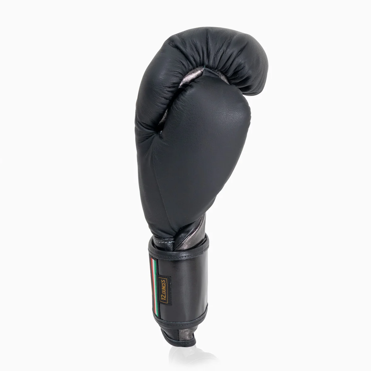 Luvas de Boxe Di Nardo com Velcro 12 Oz Preto-prata escuro - Image 3