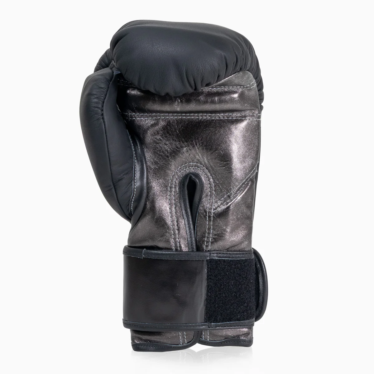 Luvas de Boxe Di Nardo com Velcro 12 Oz Preto-prata escuro - Image 4