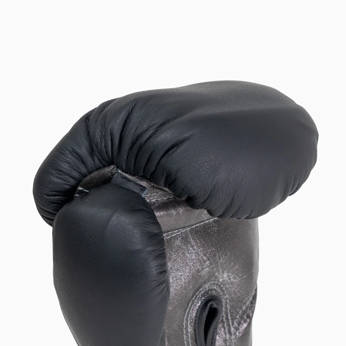 Luvas de Boxe Di Nardo com Velcro 12 Oz Preto-prata escuro - Image 7