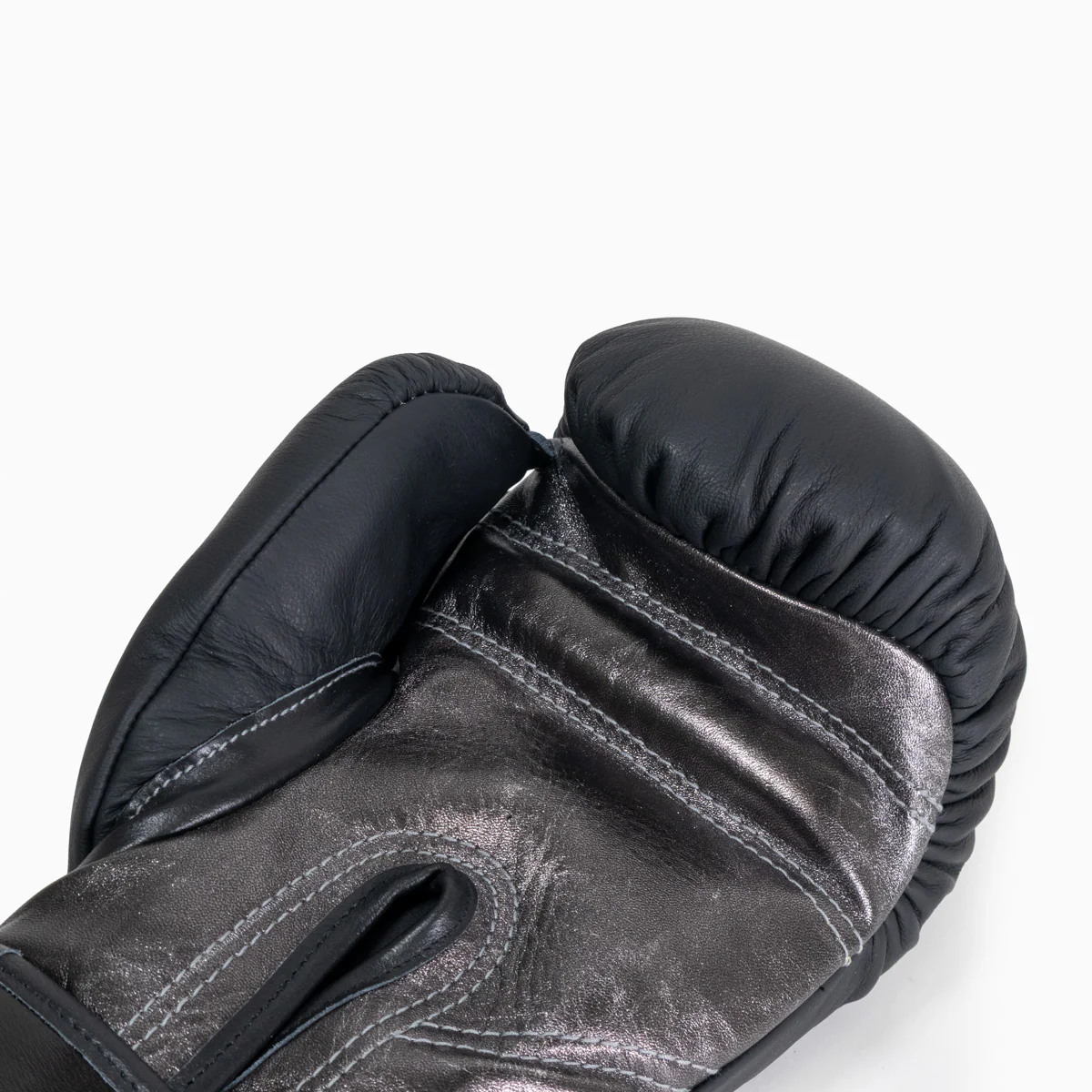 Luvas de Boxe Di Nardo com Velcro 12 Oz Preto-prata escuro - Image 9
