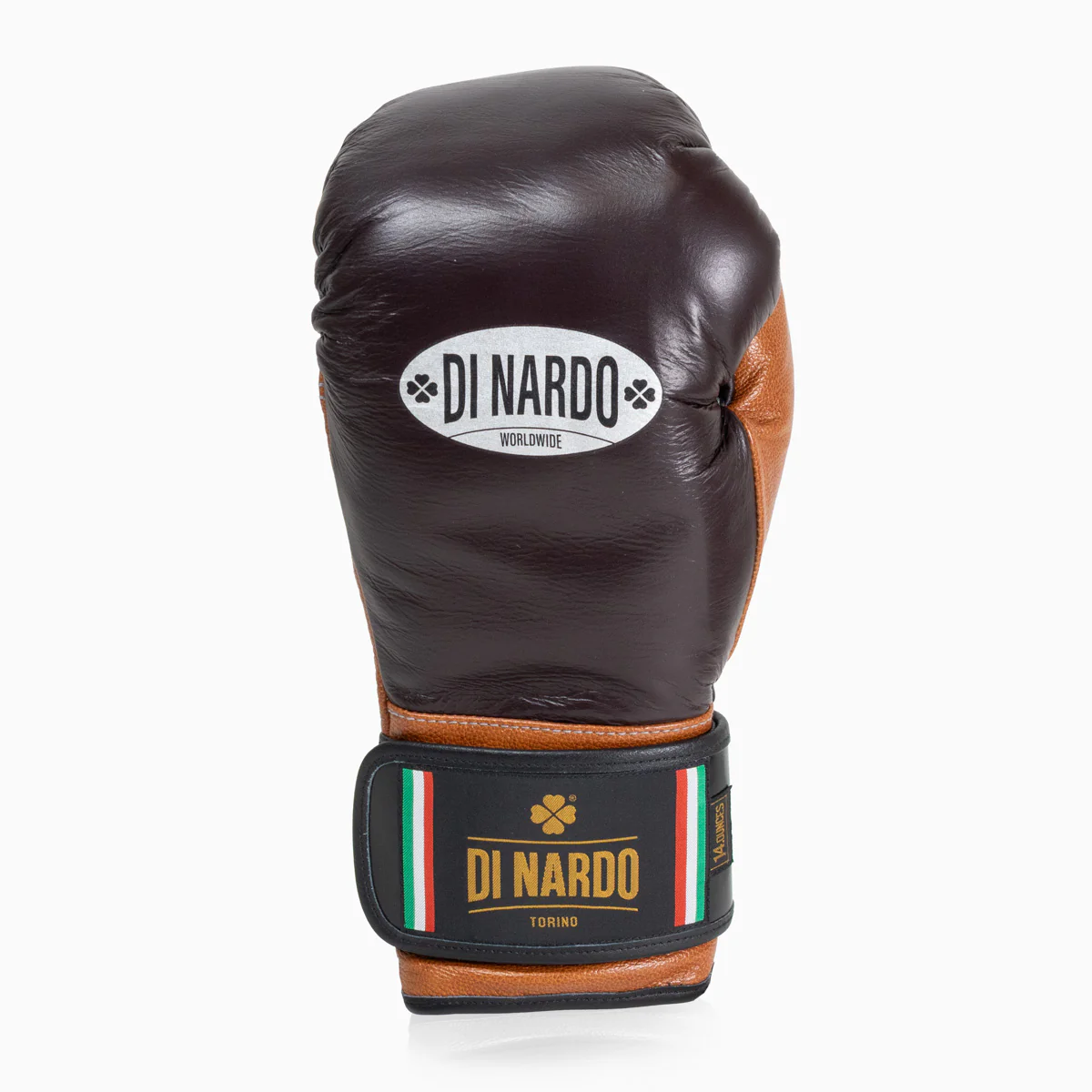 Luvas de Boxe Di Nardo com Velcro 14 Oz Borgonha-conhaque  - Image 6