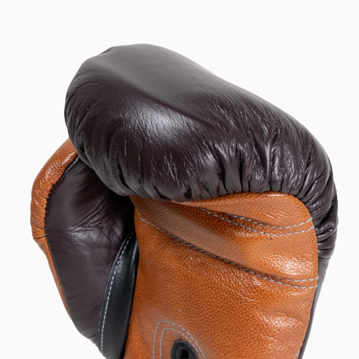 Luvas de Boxe Di Nardo com Velcro 14 Oz Borgonha-conhaque  - Image 8