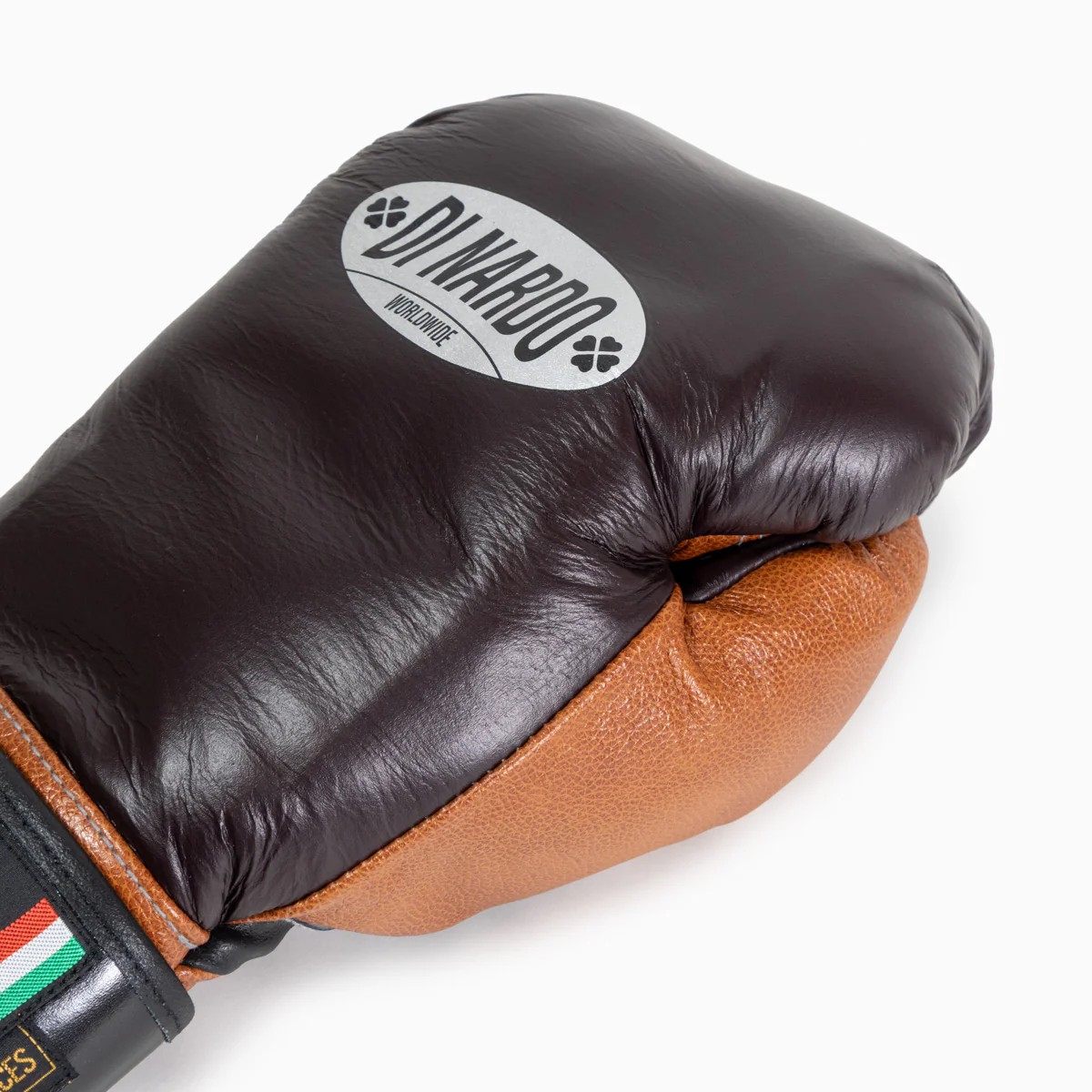 Luvas de Boxe Di Nardo com Velcro 14 Oz Borgonha-conhaque  - Image 9