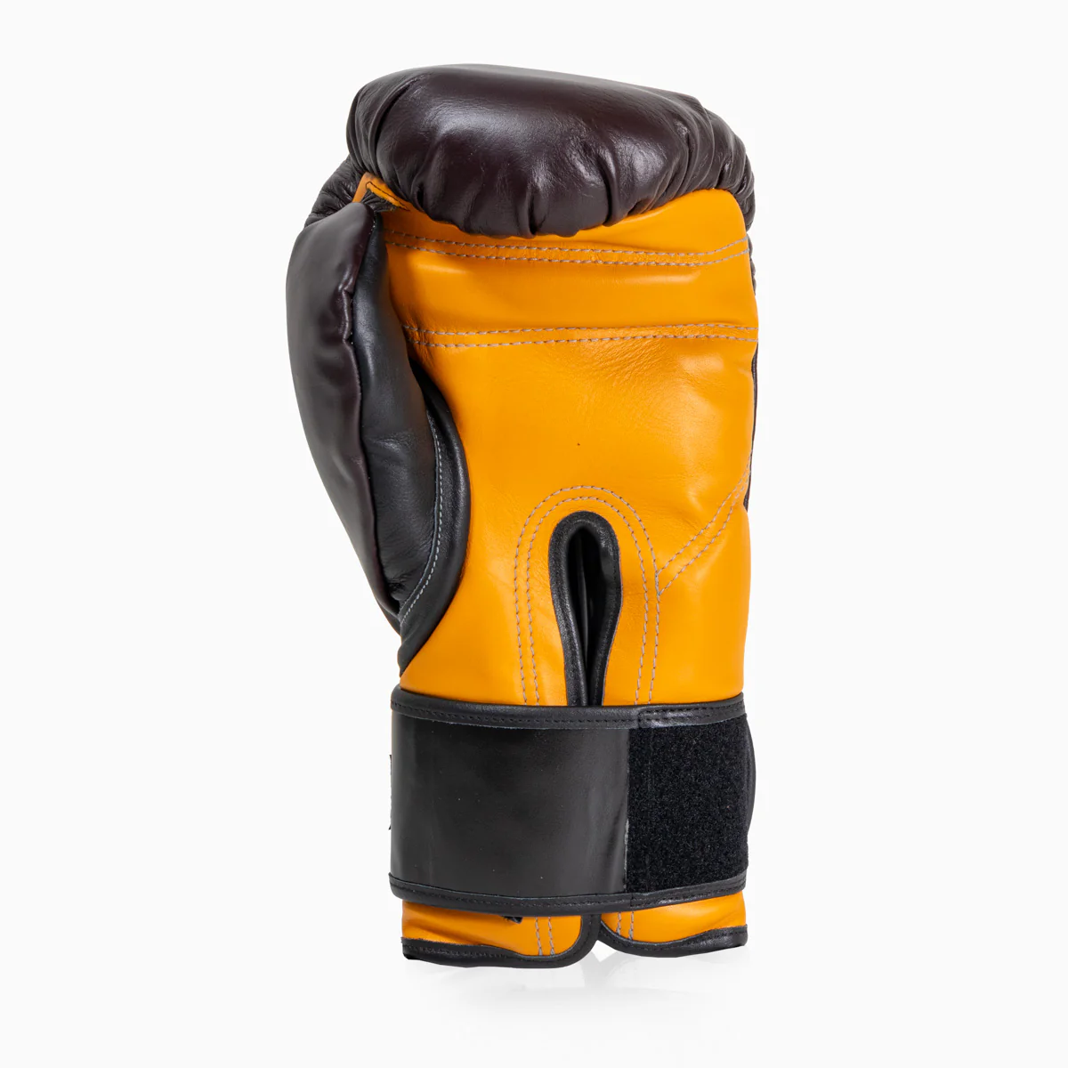 Luvas de Boxe Di Nardo com Velcro 16 Oz Borgonha-amarelo  - Image 4