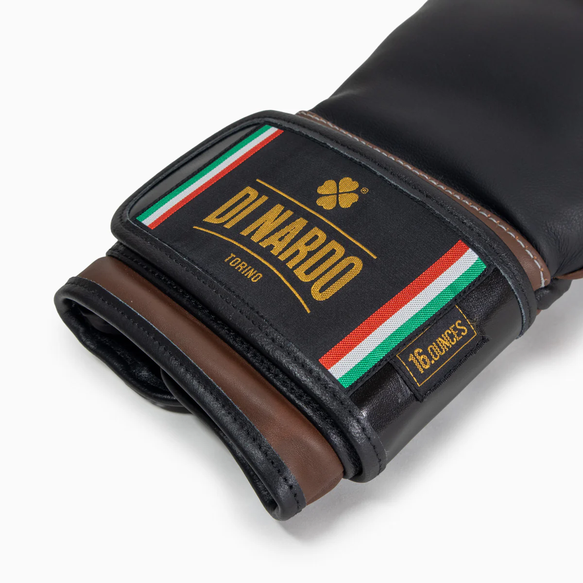 Luvas de Boxe Di Nardo com Velcro 16 Oz Preto-cacau  - Image 11