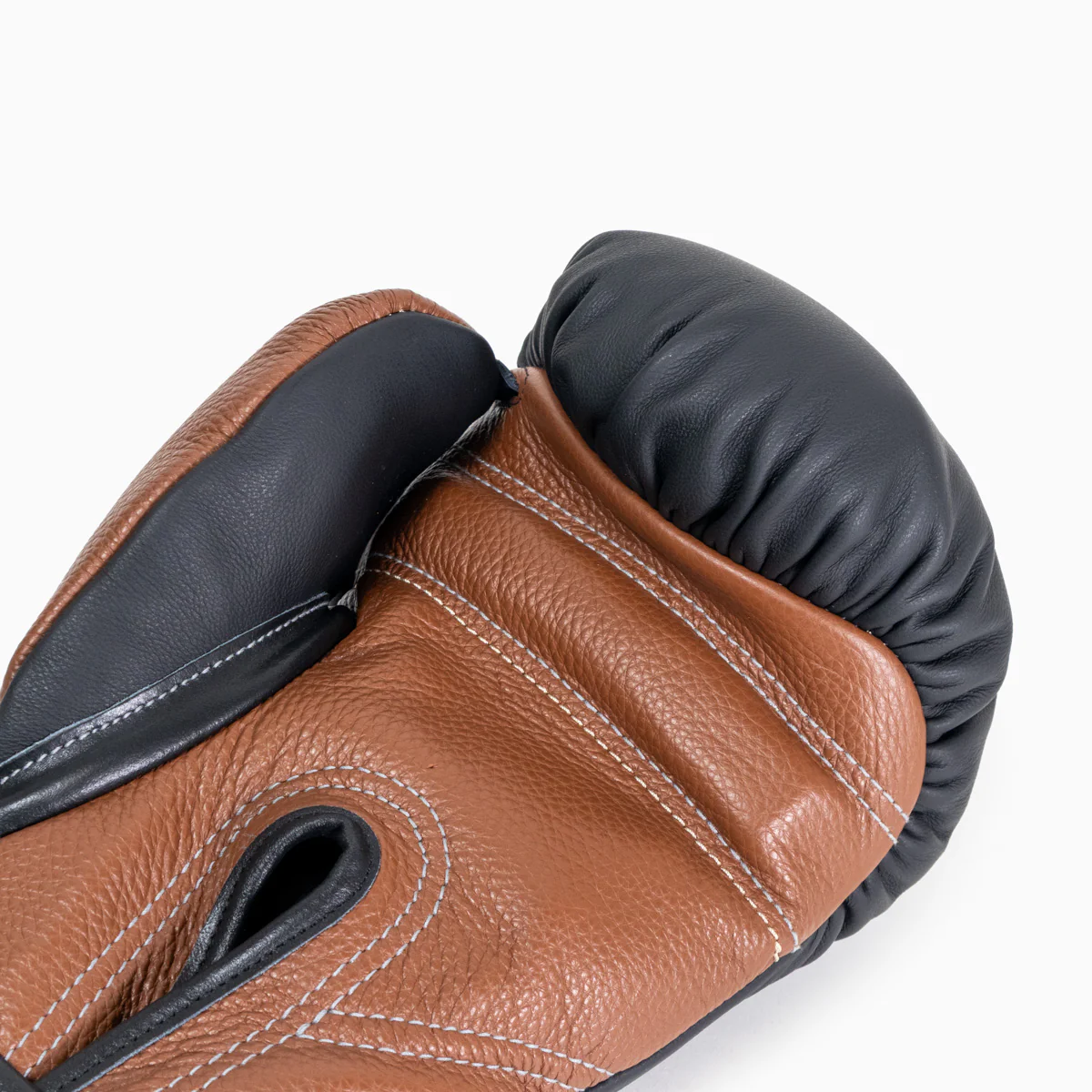 Luvas de Boxe Di Nardo com Velcro 16 Oz Preto-castanho  - Image 9