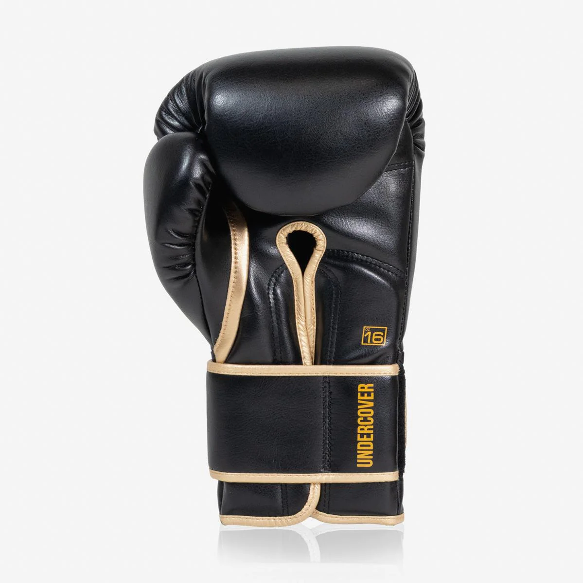 Luvas de Boxe Di Nardo Undercover com Velcro Preto-ouro  - Image 6