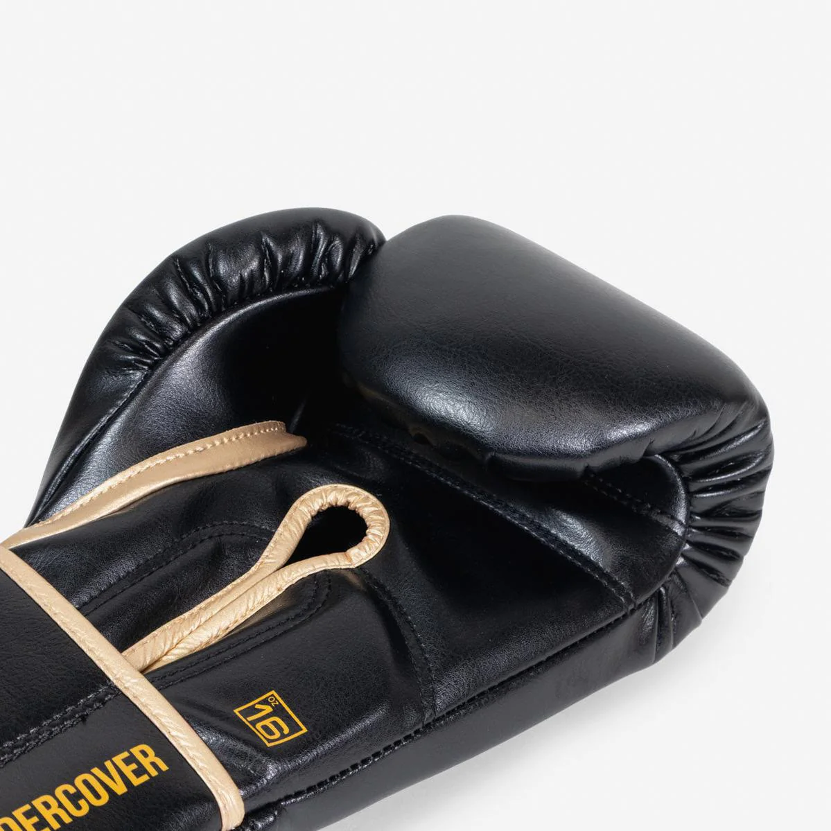 Luvas de Boxe Di Nardo Undercover com Velcro Preto-ouro  - Image 9