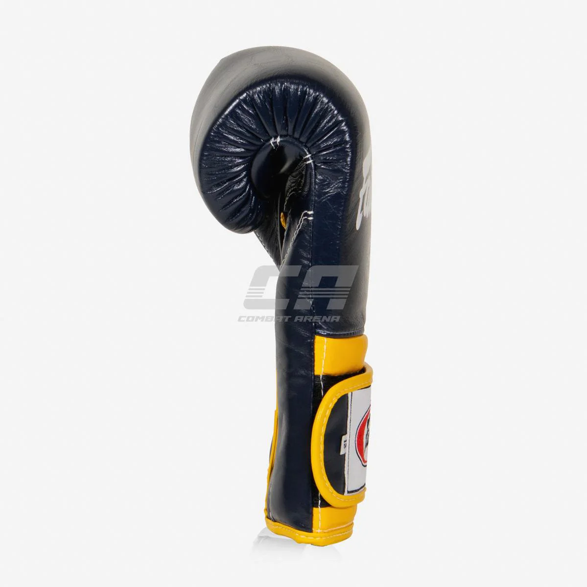 Luvas de Boxe Fairtex Mexican Estilo BGV9 Azul-azul-amarelo  - Image 6