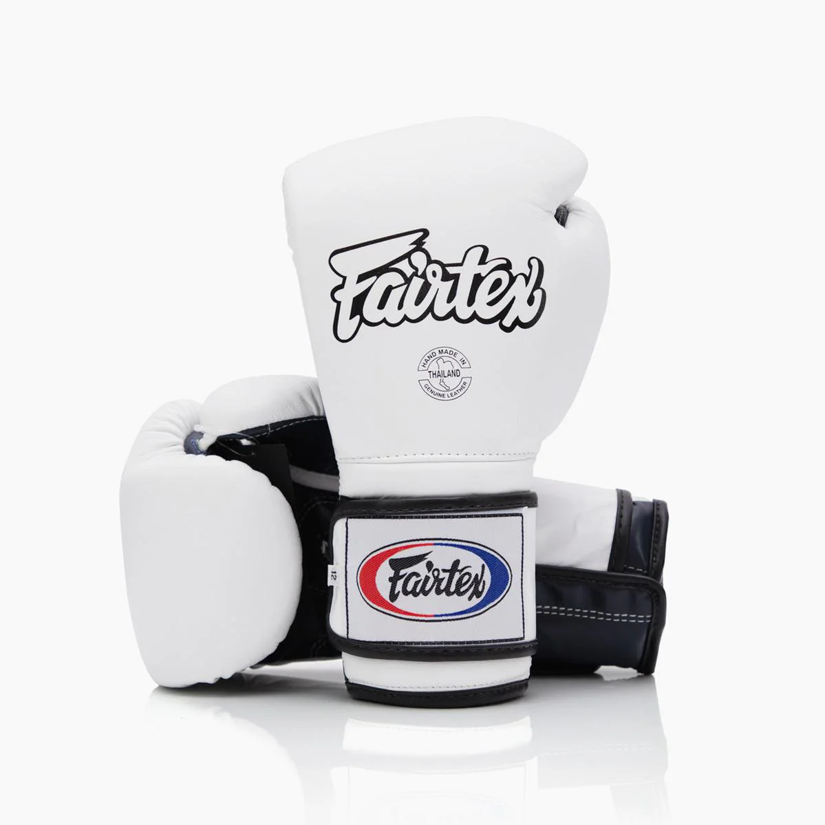 Luvas de Boxe Fairtex Mexican Estilo BGV9 Branco-Azul 