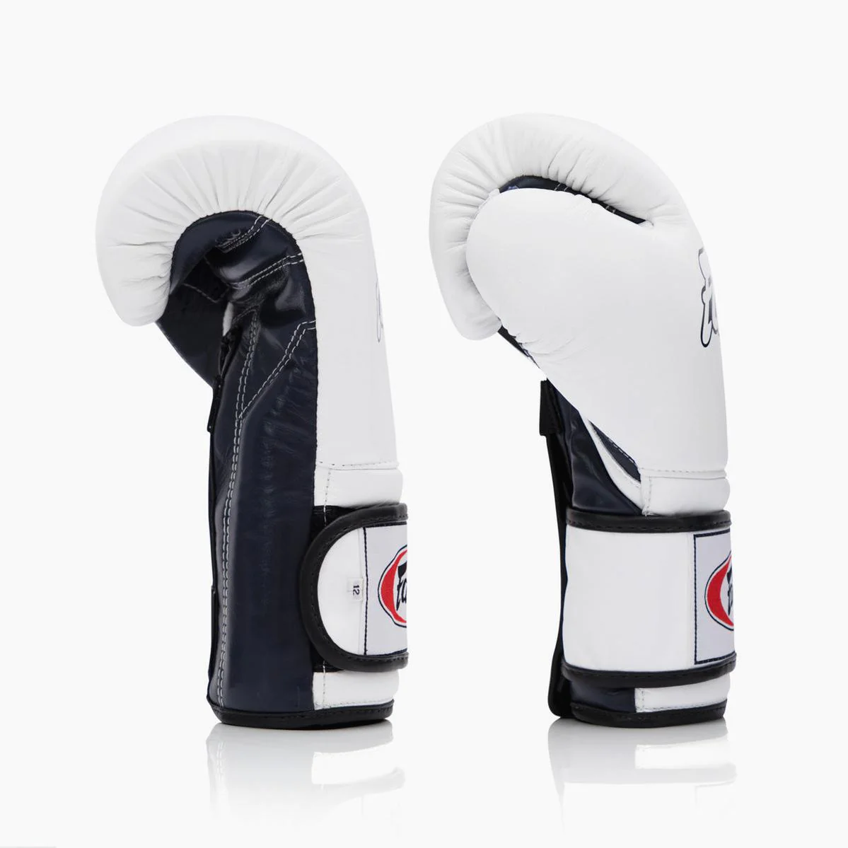Luvas de Boxe Fairtex Mexican Estilo BGV9 Branco-Azul  - Image 2