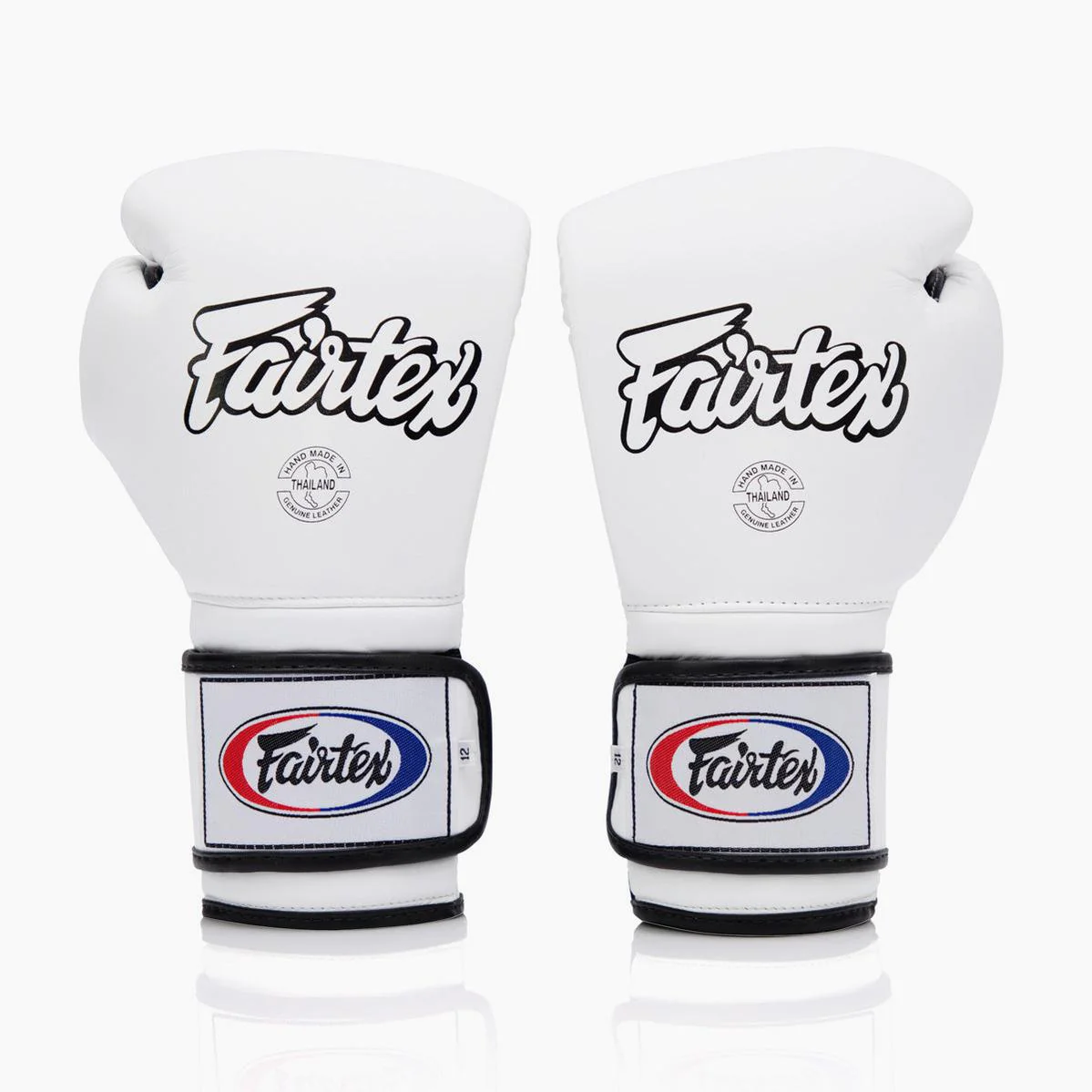 Luvas de Boxe Fairtex Mexican Estilo BGV9 Branco-Azul  - Image 4