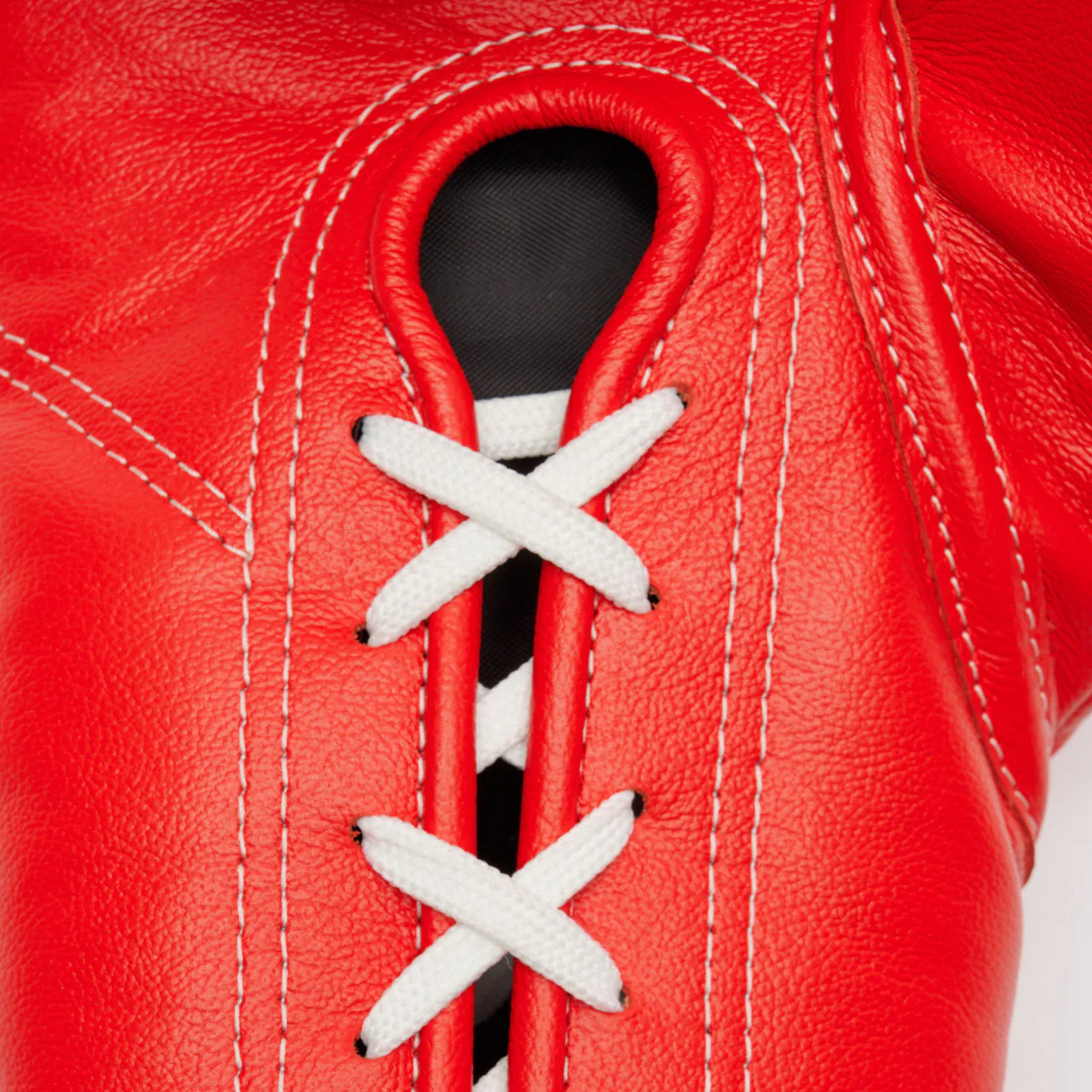 Luvas de Boxe Leone Desporto Orlando Classico com atacadores Vermelho  - Image 3