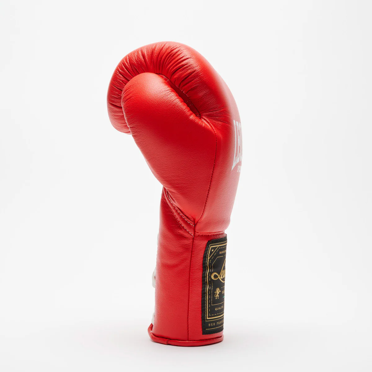 Luvas de Boxe Leone Desporto Orlando Classico com atacadores Vermelho  - Image 5