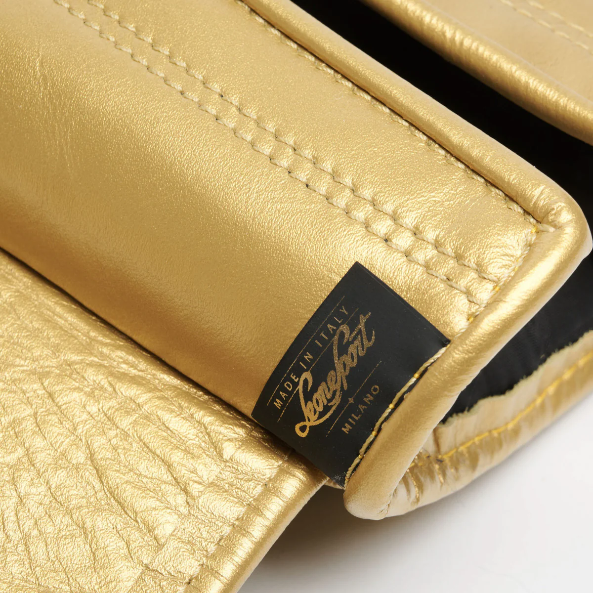 Luvas de Boxe Leone Desporto Orlando Classico com velcro Ouro  - Image 8