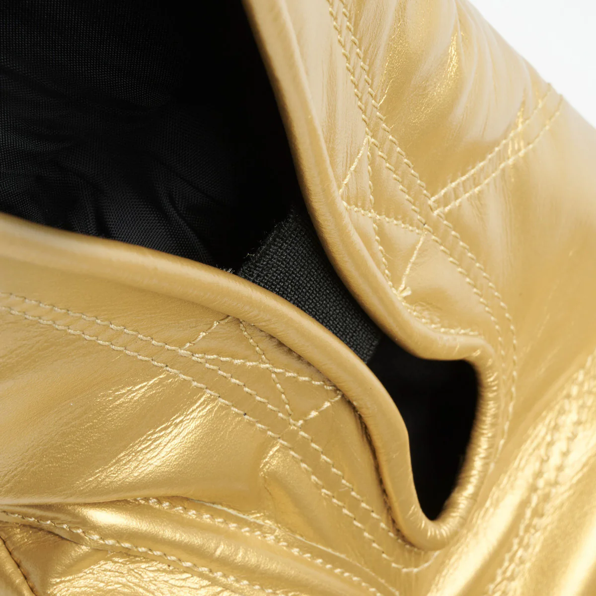 Luvas de Boxe Leone Desporto Orlando Classico com velcro Ouro  - Image 9