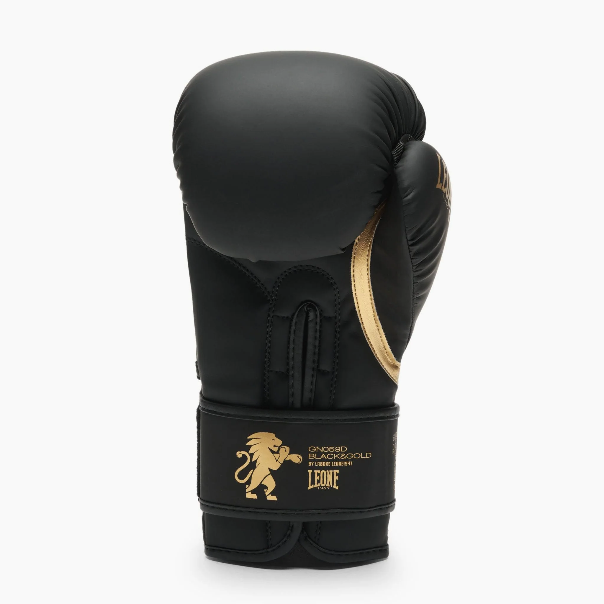 Luvas de Boxe Leone GN059D Preto&Dourado  - Image 5