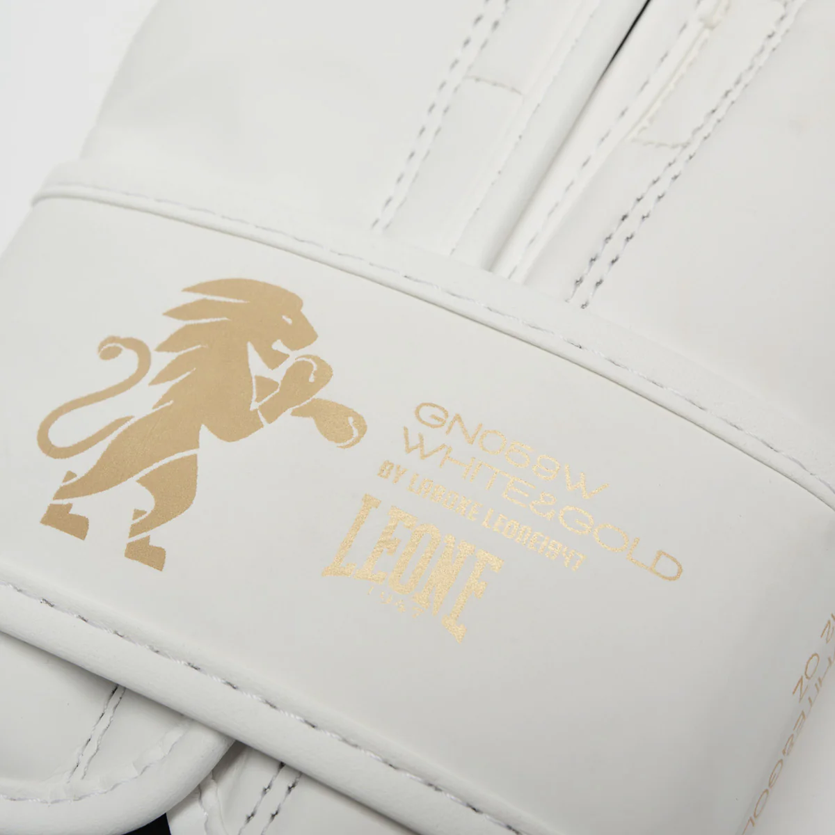 Luvas de Boxe Leone Ídolo GN059D Branco-ouro  - Image 7