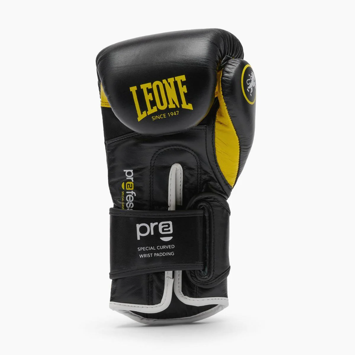 Luvas de Boxe Leone Professional 2 GN115C Amarelo 12 Oz  - Image 3