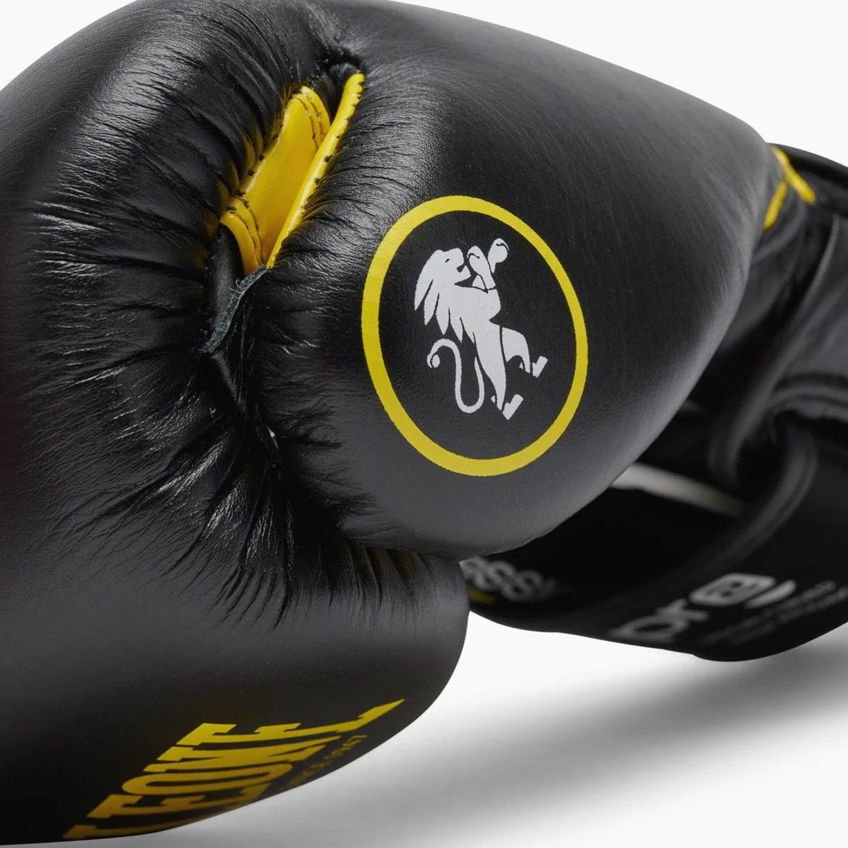 Luvas de Boxe Leone Professional 2 GN115C Amarelo 12 Oz  - Image 6