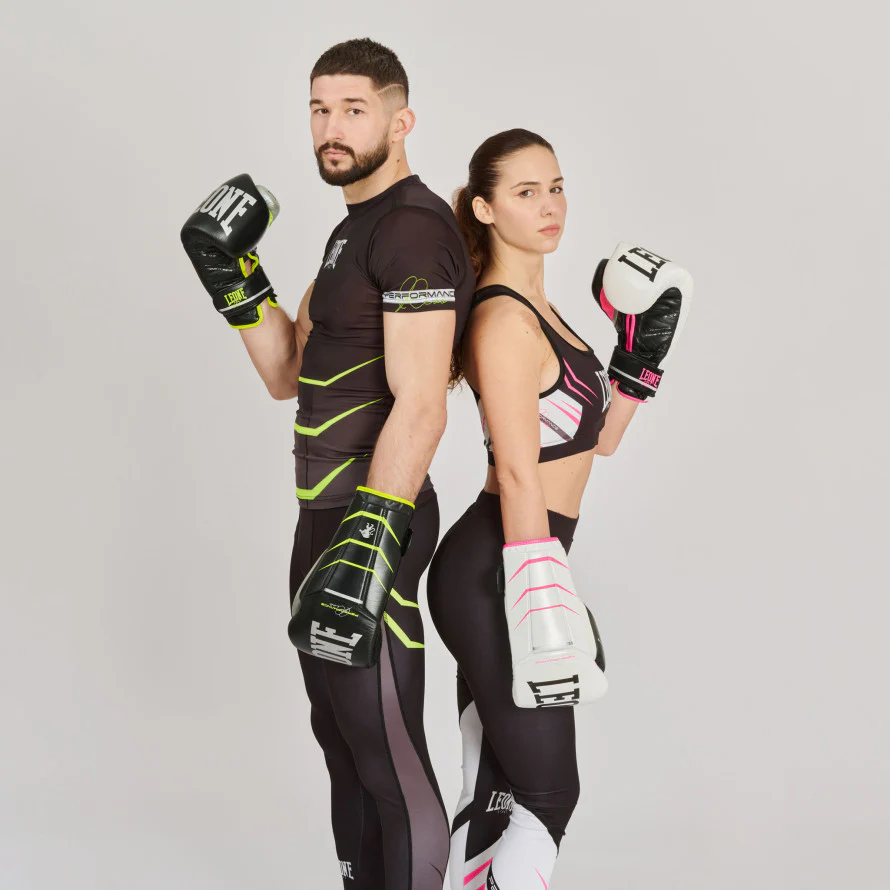 Luvas de Boxe Leone Revo Performance Fluo GN110F  - Image 13