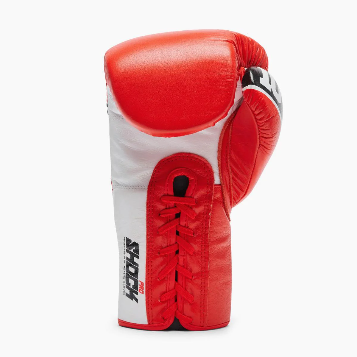 Luvas de Boxe Leone Shock Pro com atacadores GN057L Vermelho  - Image 4