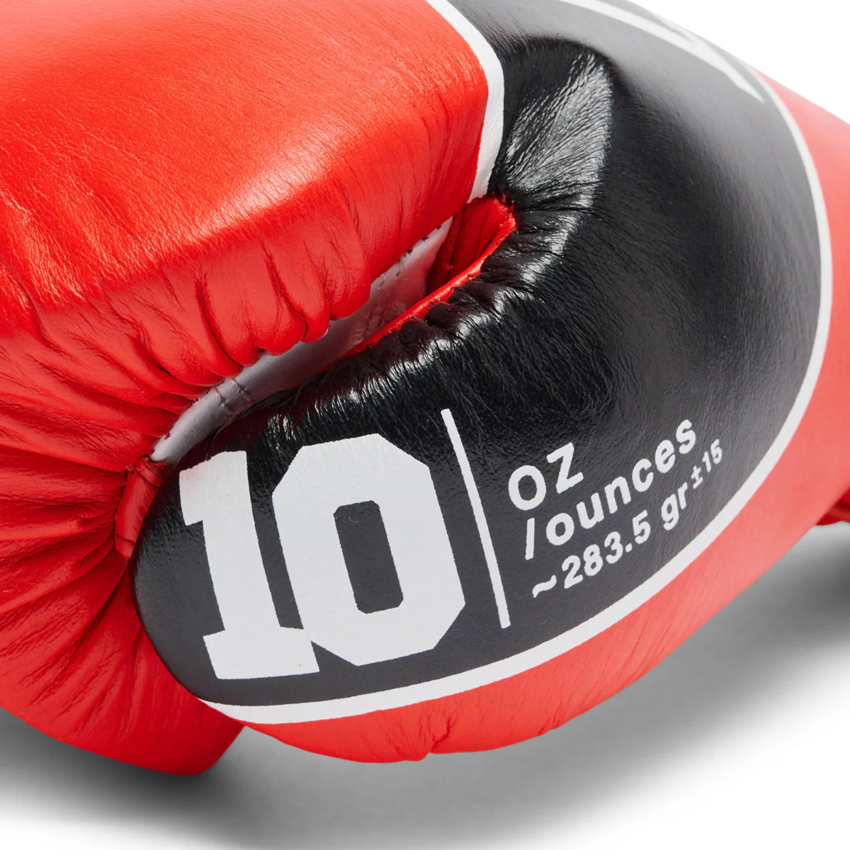 Luvas de Boxe Leone Shock Pro com atacadores GN057L Vermelho  - Image 5
