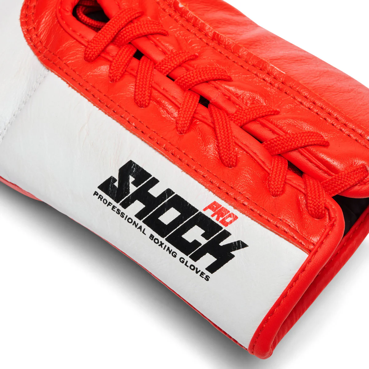 Luvas de Boxe Leone Shock Pro com atacadores GN057L Vermelho  - Image 6