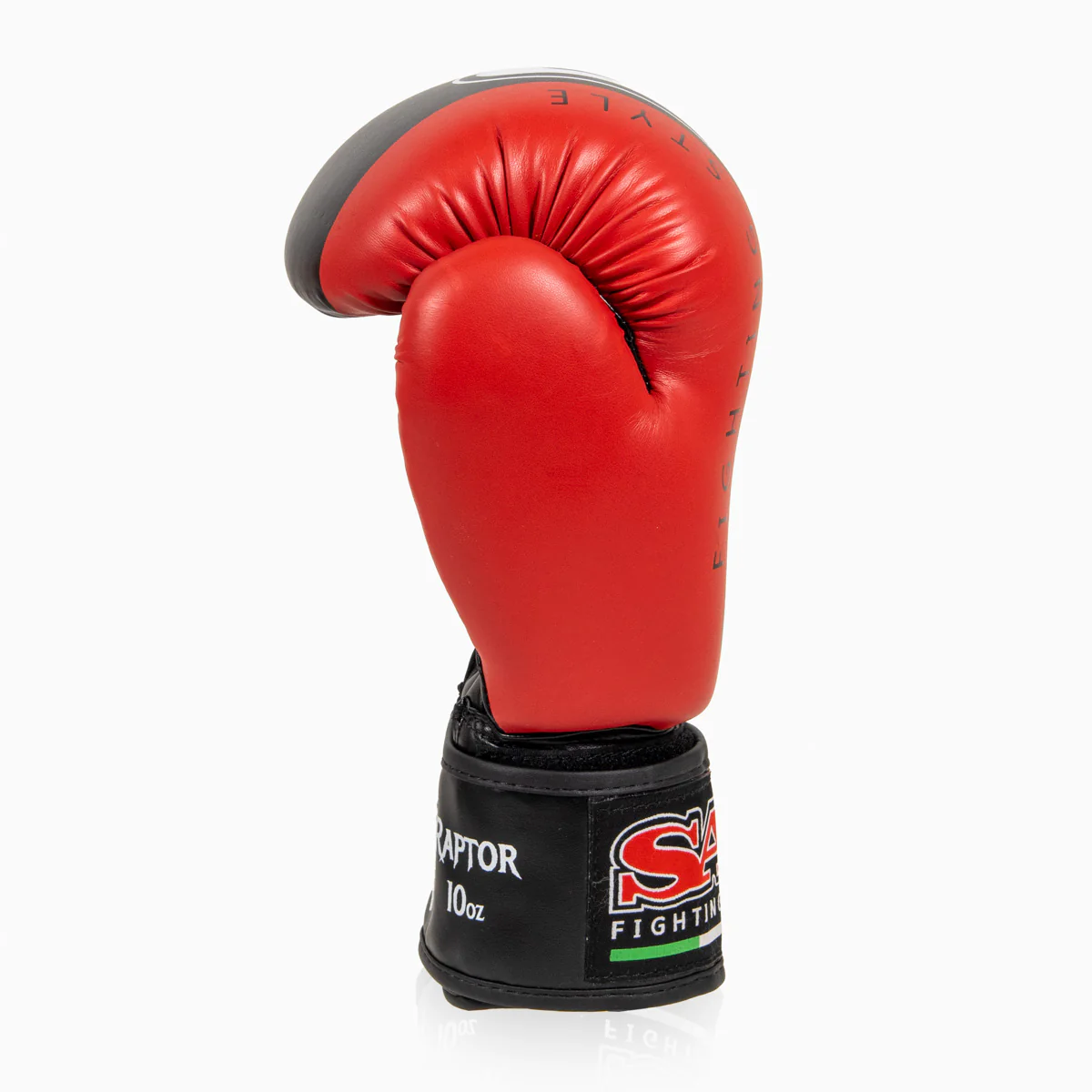 Luvas de Boxe Raptor SAP WAKO 10 Oz Preto-vermelho  - Image 5