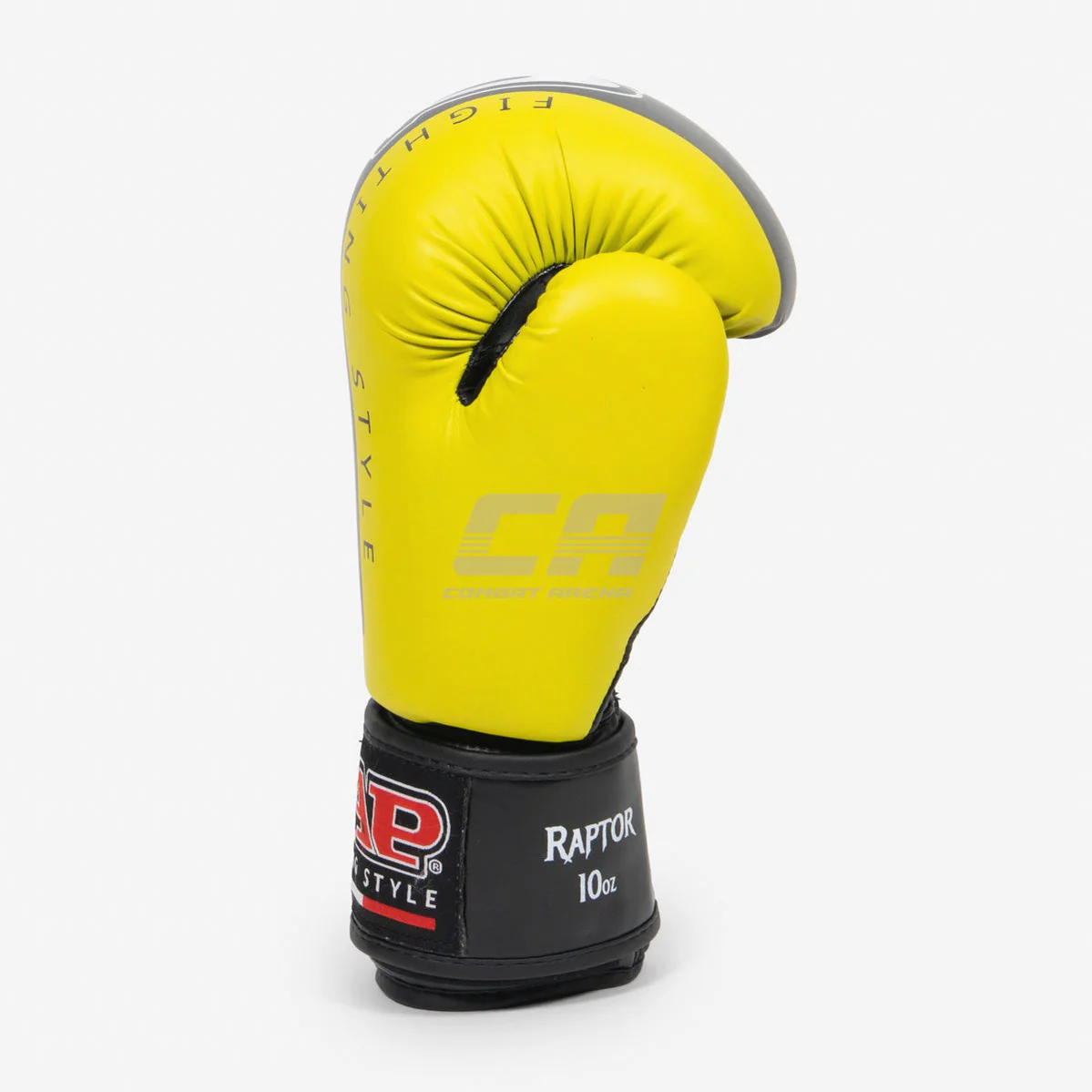 Luvas de Boxe Raptor SAP WAKO Preto-amarelo  - Image 4