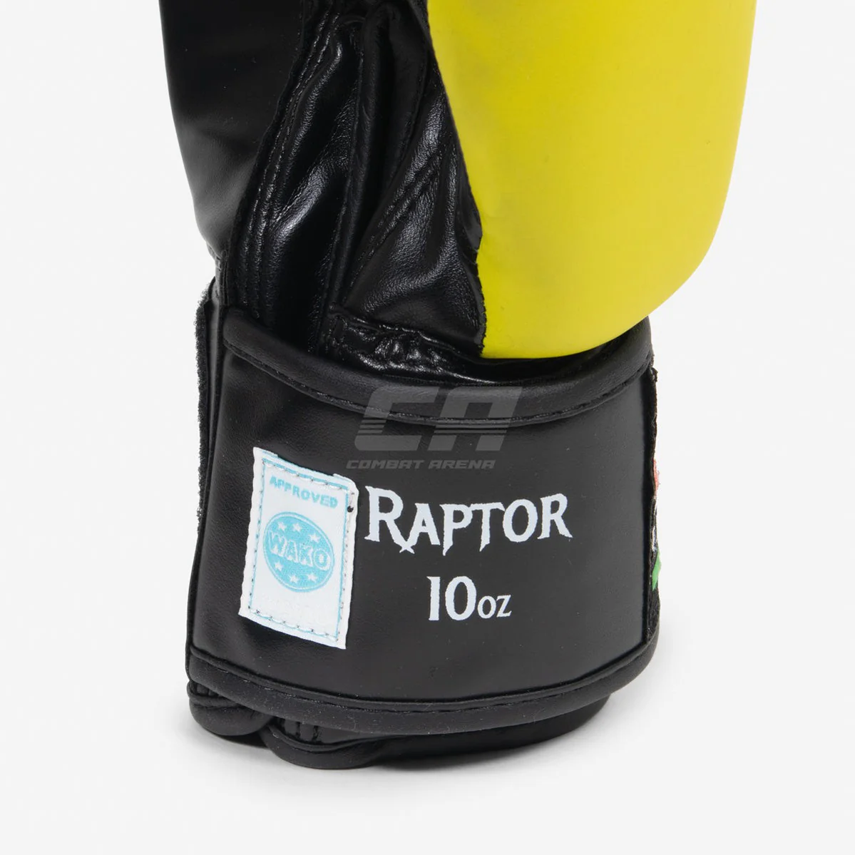 Luvas de Boxe Raptor SAP WAKO Preto-amarelo  - Image 8