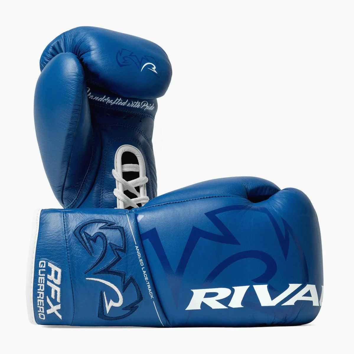 Luvas de Boxe Rival RFX Guerrero Pro Fight SF-H Blu 10 Oz 