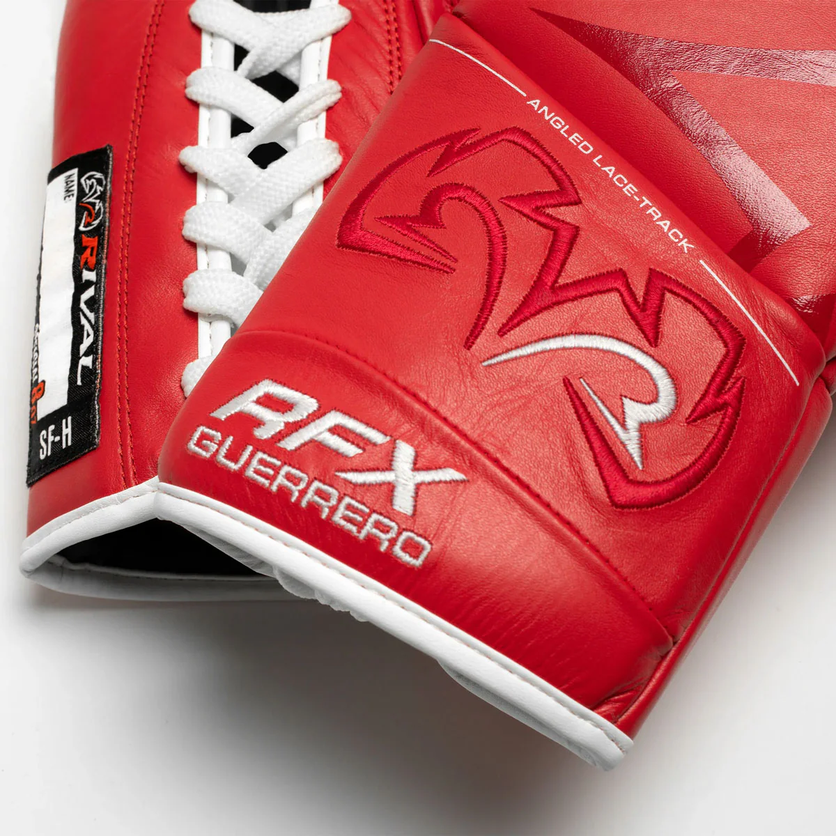 Luvas de Boxe Rival RFX Guerrero Pro Fight SF-H Vermelho 10 Oz  - Image 3