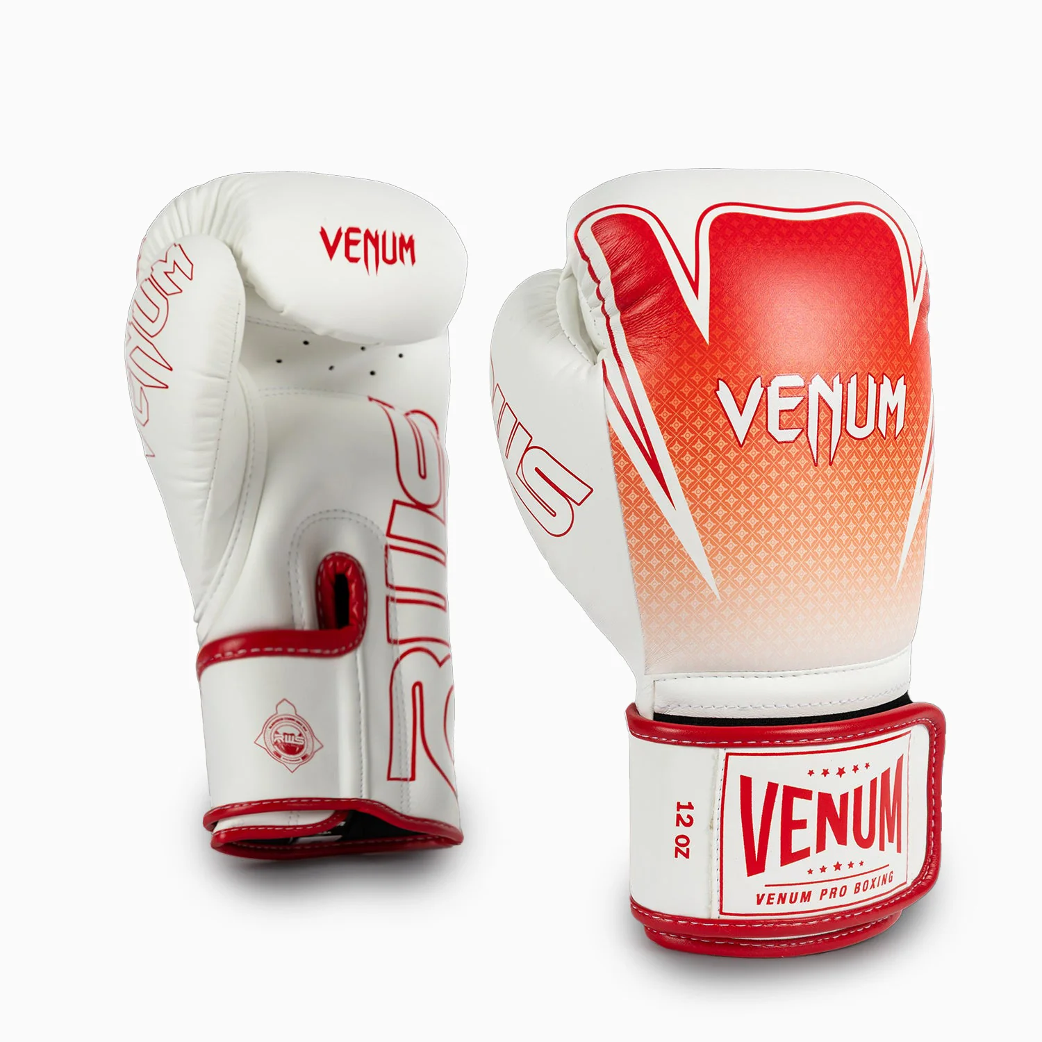 Luvas de Boxe RWS x Venum 2.0 Branco-vermelho 