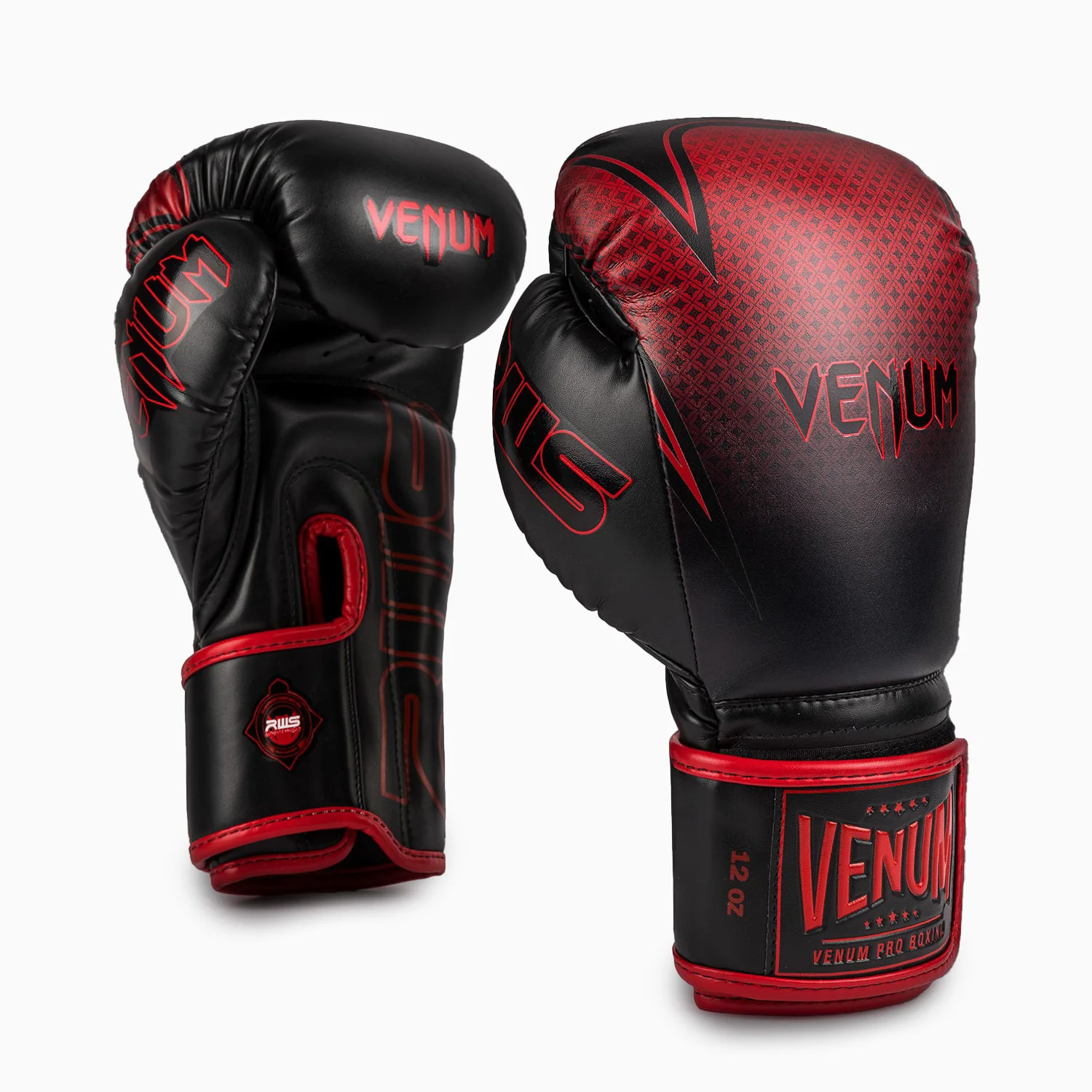 Luvas de Boxe RWS x Venum 2.0 Preto-vermelho 