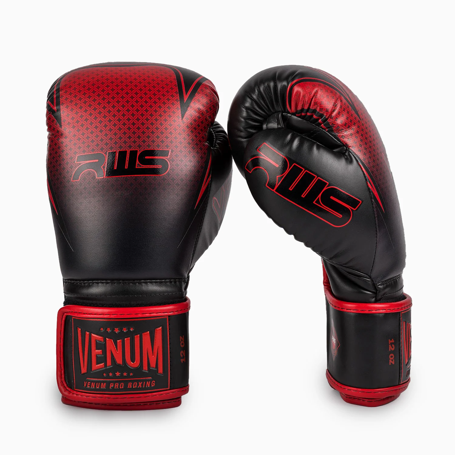 Luvas de Boxe RWS x Venum 2.0 Preto-vermelho  - Image 2