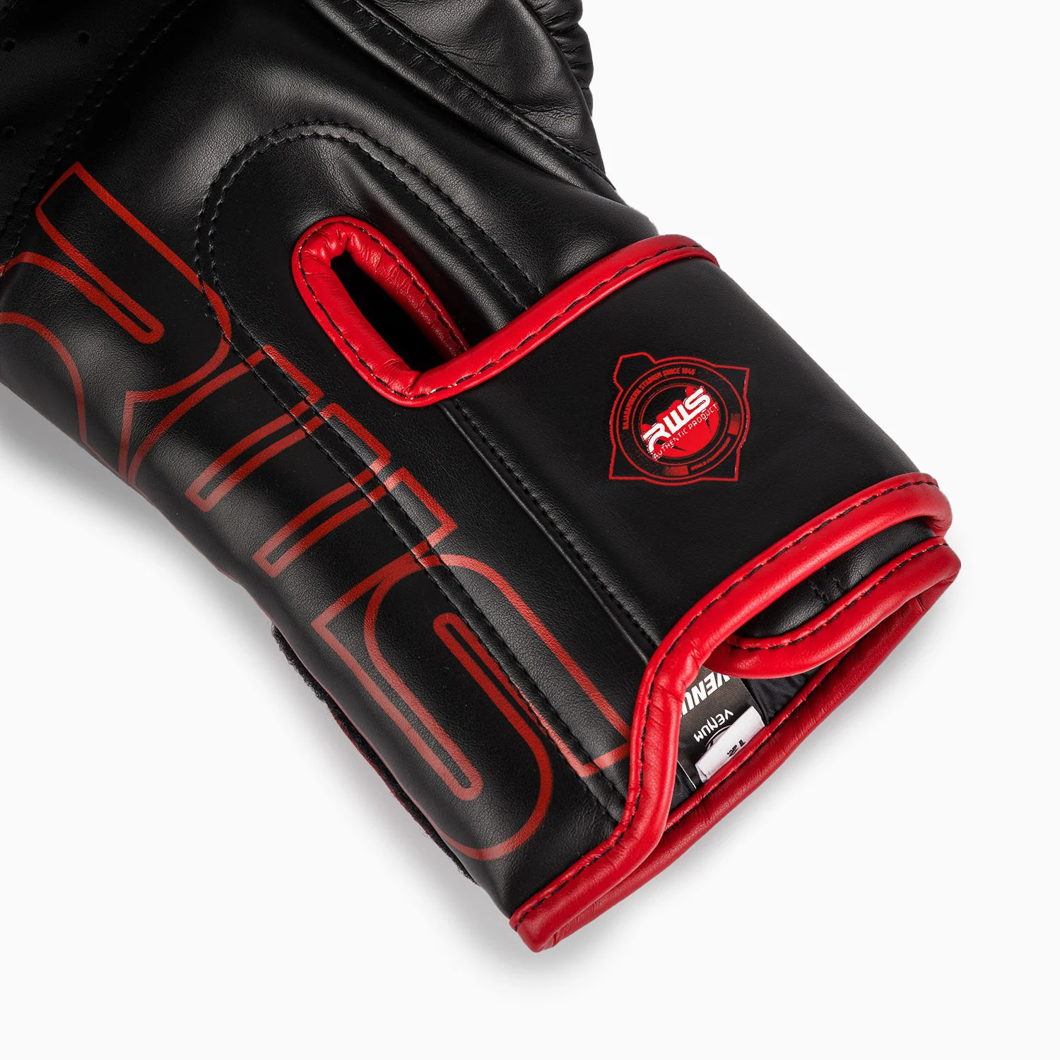 Luvas de Boxe RWS x Venum 2.0 Preto-vermelho  - Image 4