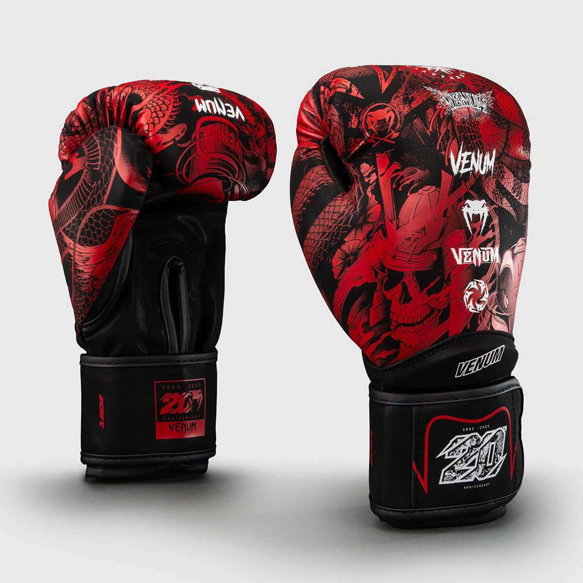 Luvas de Boxe Venum 20th Anniversary Preto-vermelho 