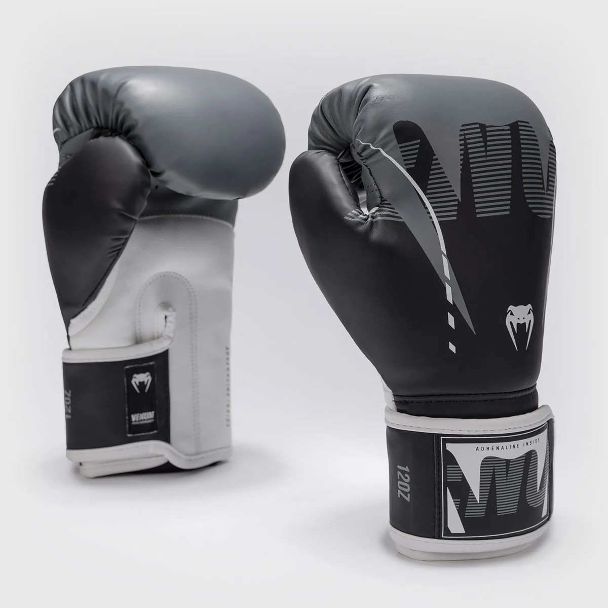 Luvas de Boxe Venum Adrenaline Preto-cinza 